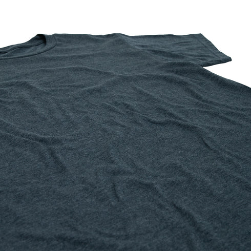 Dual Blend Heather Tee Navy