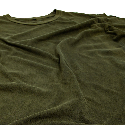 Vintage Wash Tee Olive Wrinkle