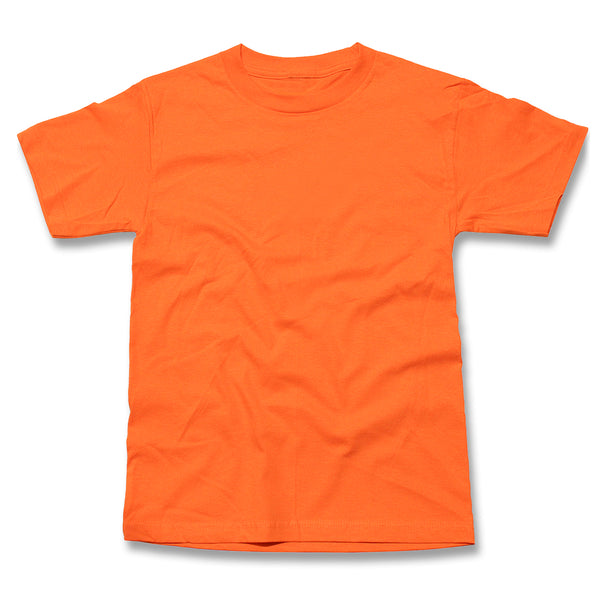 Classic Short Sleeve Tee Orange Color T shirt