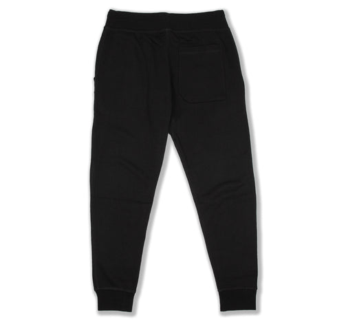 Premium Fleece Joggers Black Back