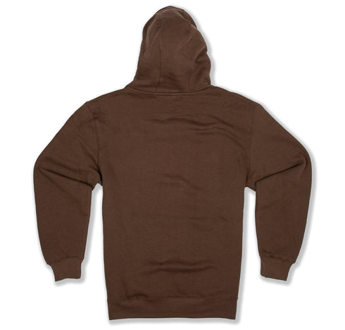 Premium Pullover Hoodie Chestnut Back