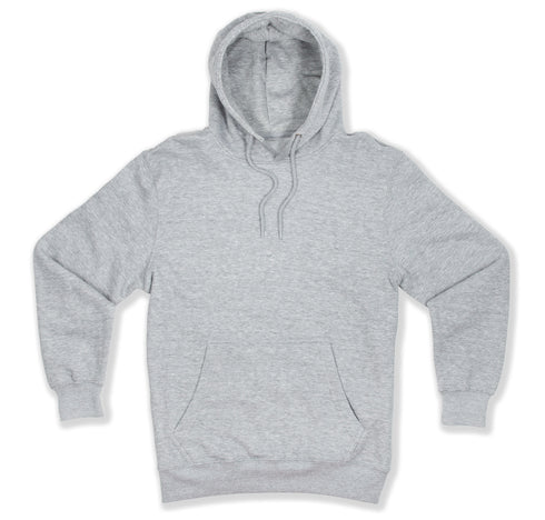 Premium Pullover Hoodie Heather Gray Front