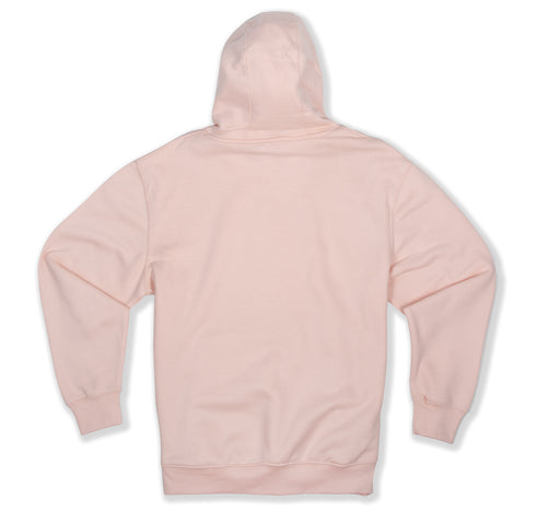 Premium Pullover Hoodie Pale Pink Back