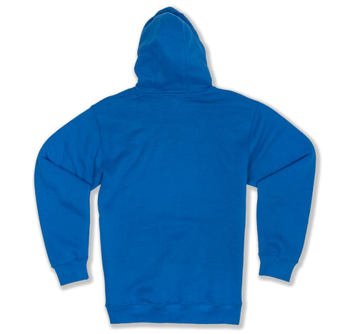 Premium Pullover Hoodie Royal Blue back