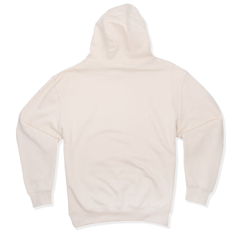 Premium Pullover Hoodie Cream Back