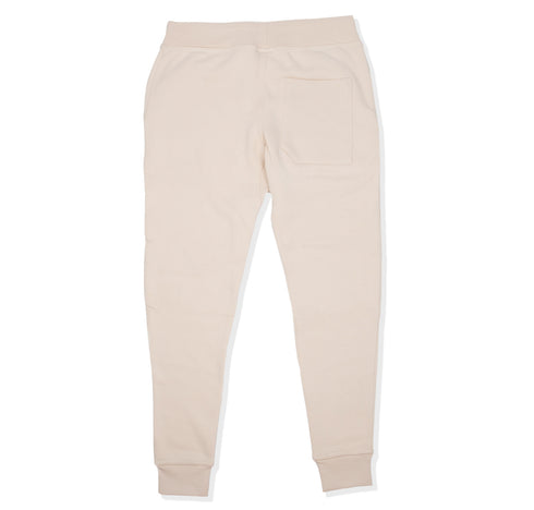 Premium Fleece Joggers Cream Joggers