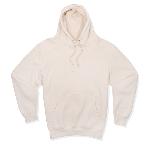 Premium Pullover Hoodie Cream Front