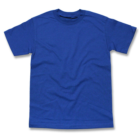 Classic Short Sleeve Tee Royal Blue Color