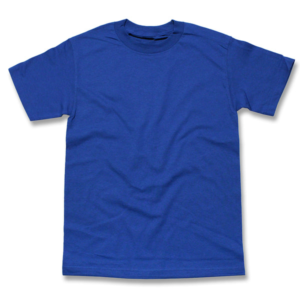 Classic Short Sleeve Tee Royal Blue Color