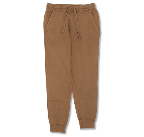 Camel Vintage Sweatpants Front