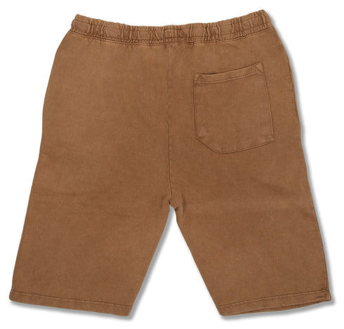 camel vintage shorts back