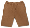 camel vintage shorts front