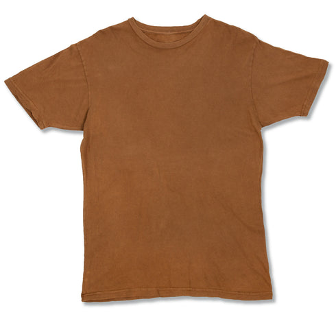 Vintage Wash Tee Camel Front