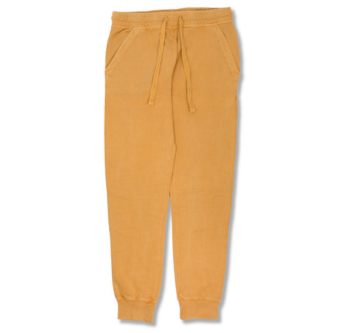 mustard vintage sweatpants front