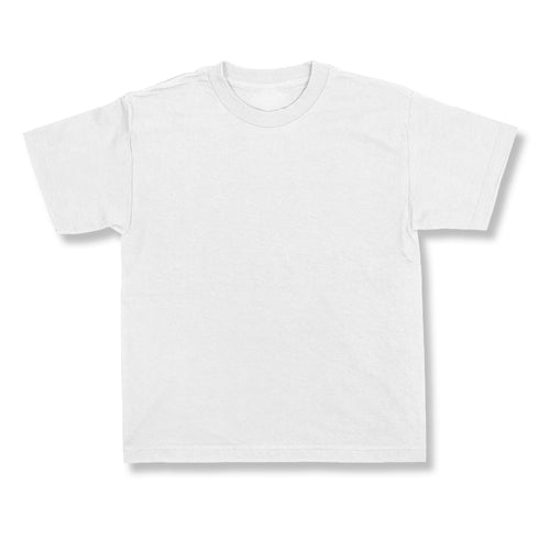 Youth Basic Tee White Color