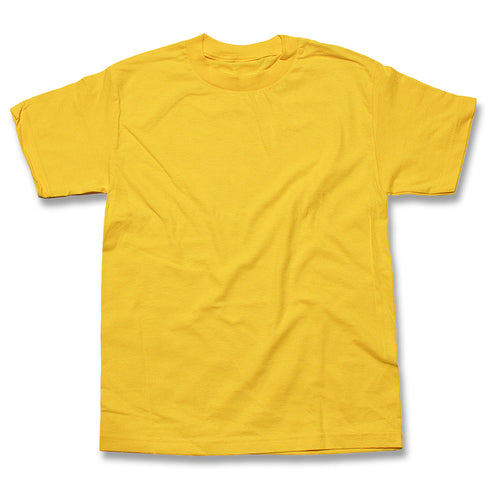 Classic Short Sleeve Tee Yellow Color