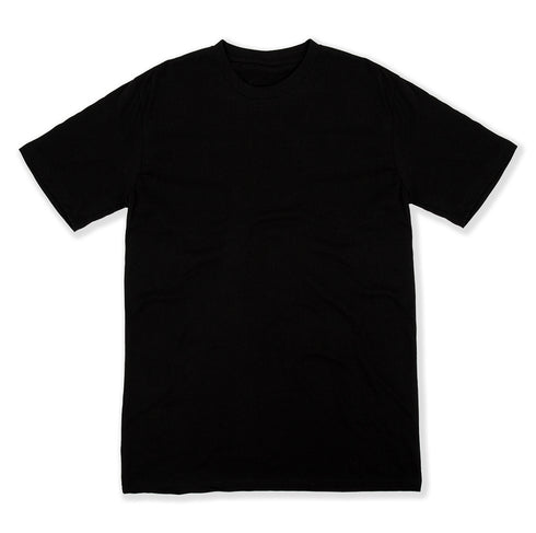 Streetwear Heavyweight Tees Black Front
