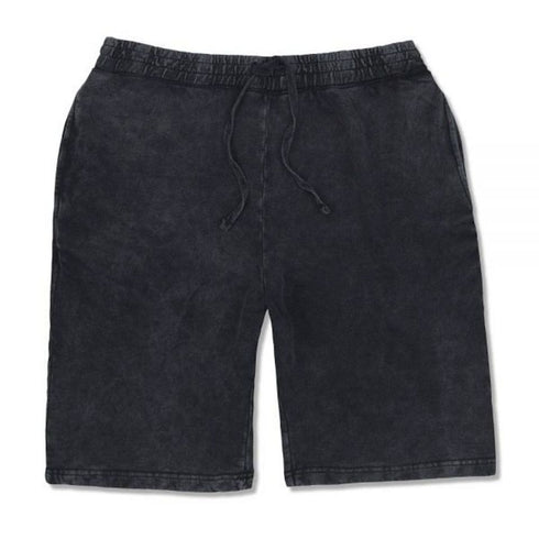 black vintage shorts front