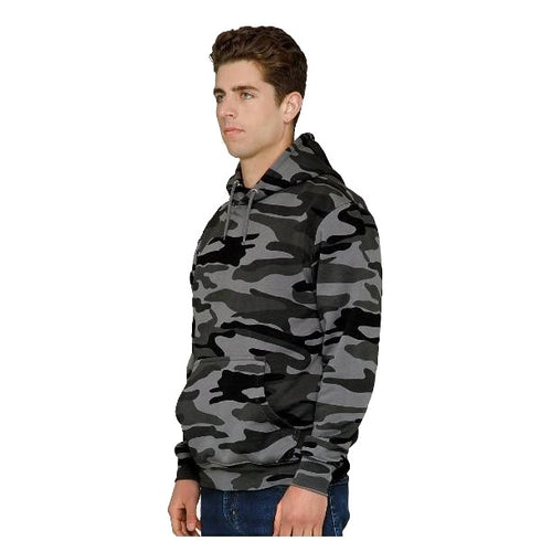 Camo Hoodie Model