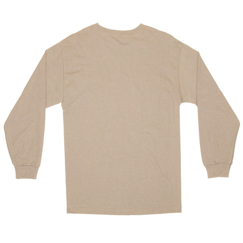 classic long sleeve sand back