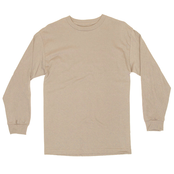 classic long sleeve sand front