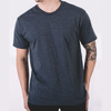 Dual Blend Heather Tee Charcoal Front