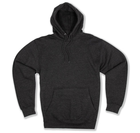 Premium Pullover Hoodie Front Charcoal Heather