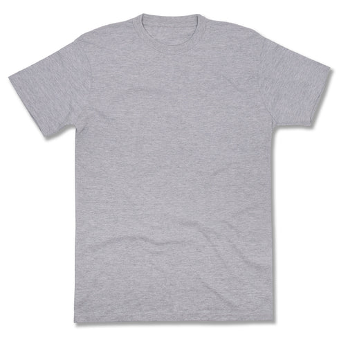 Streetwear Heavyweight Tees Heather Gray Front