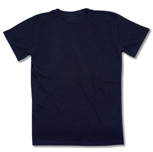 Streetwear Heavyweight Tees Navy Blue Front