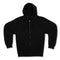 Premium Full Zip Hoodie Black Front