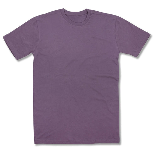 Streetwear Heavyweight Tees Purple Front