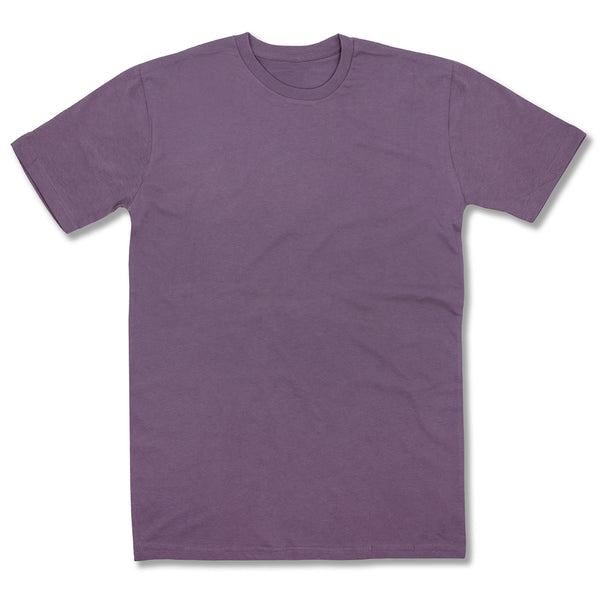 Streetwear Heavyweight Tees Purple Front