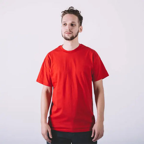 Soft Cotton Short Sleeve Tee Model