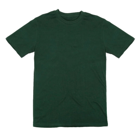 Streetwear Heavyweight Tees Forest Green Front