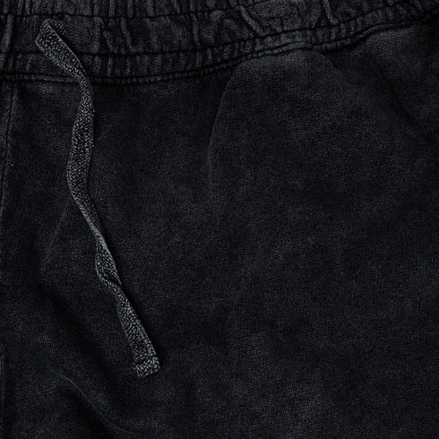 black vintage shorts close up