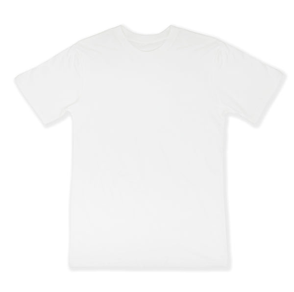Streetwear Heavyweight Tees White Front