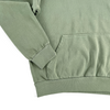 OLIVE HOODIE LOWER CLOSE-UP