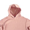 SALMON PINK HOODIE UPPER CLOSE-UP