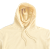 Unisex Premium Pullover Hooded Sweatshirt Soft Yellow Close up