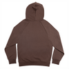 Brown Heavyweight French Terry Hoodie Back