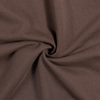 Brown Heavyweight French Terry Hoodie Fabric Close Up