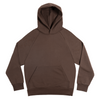 Brown Heavyweight French Terry Hoodie Front