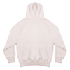 Cream Heavyweight French Terry Hoodie Back