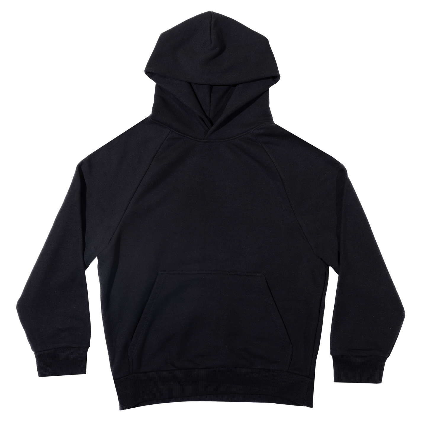 Heavyweight French Terry Hoodie — Black