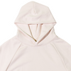 heavyweight french terry hoodie cream front zoom