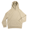 Heavyweight French Terry Hoodie Sand Front Folded Sleeve