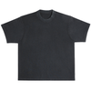 heavyweight pigment tee front faded black
