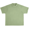 heavyweight pigment tee front olive