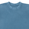 heavyweight pigment tee pebble blue close-up