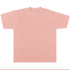 heavyweight pigment tee salmon front